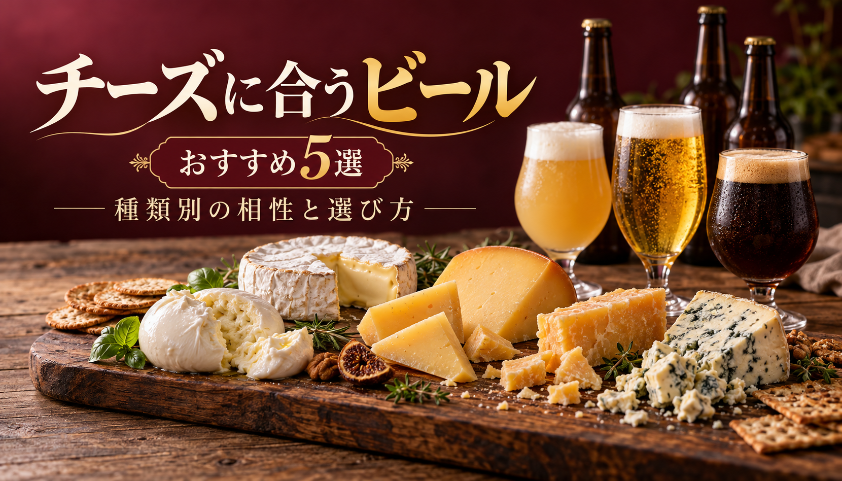 チーズに合うビールおすすめ5選｜種類別の相性と選び方