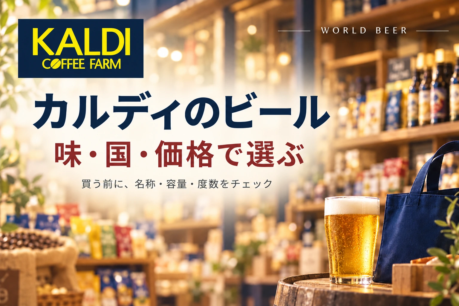 カルディのビールを味、国、価格で選ぶ買い物ガイド