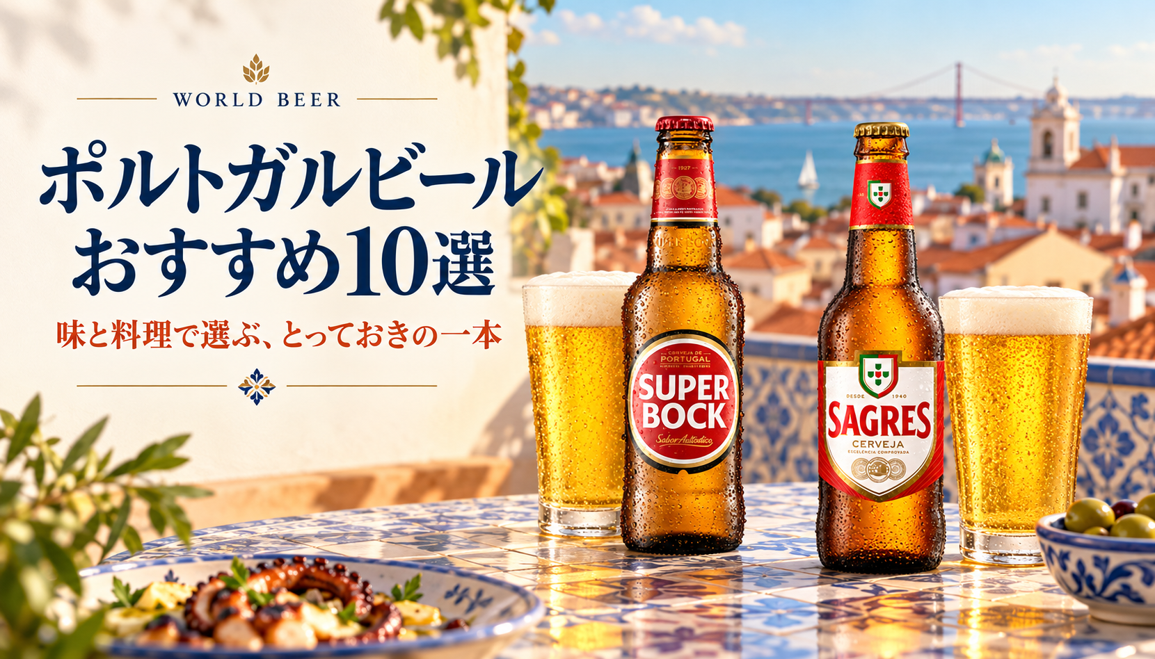 ポルトガルビールおすすめ10選。リスボンの街並みとサグレス、スーパーボック
