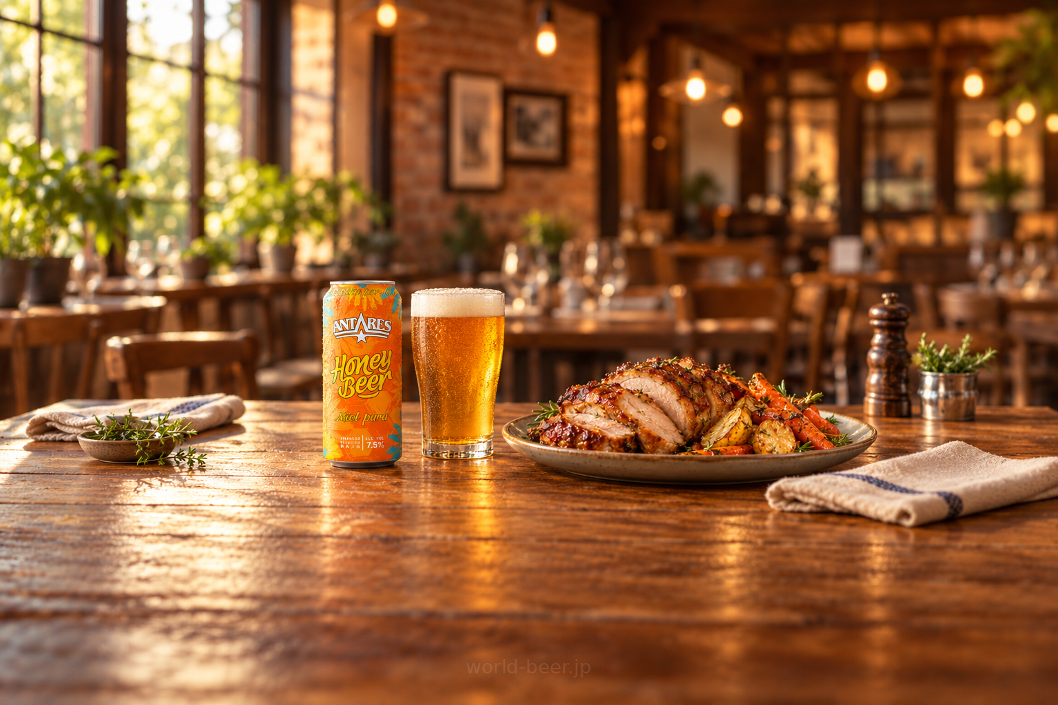 ビールと料理の組み合わせ