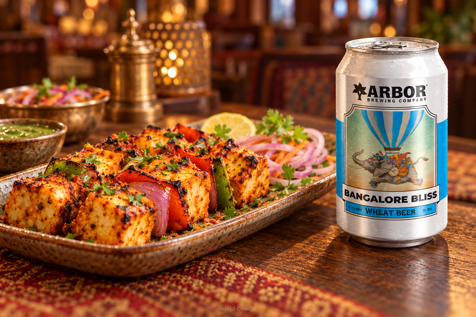ビールと料理の組み合わせ