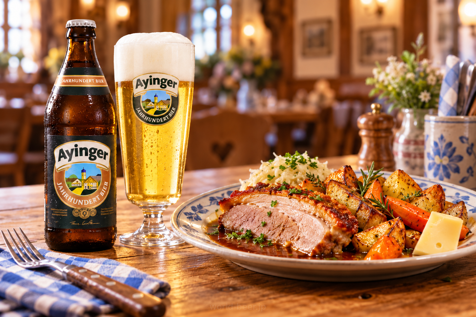 ビールと料理の組み合わせ