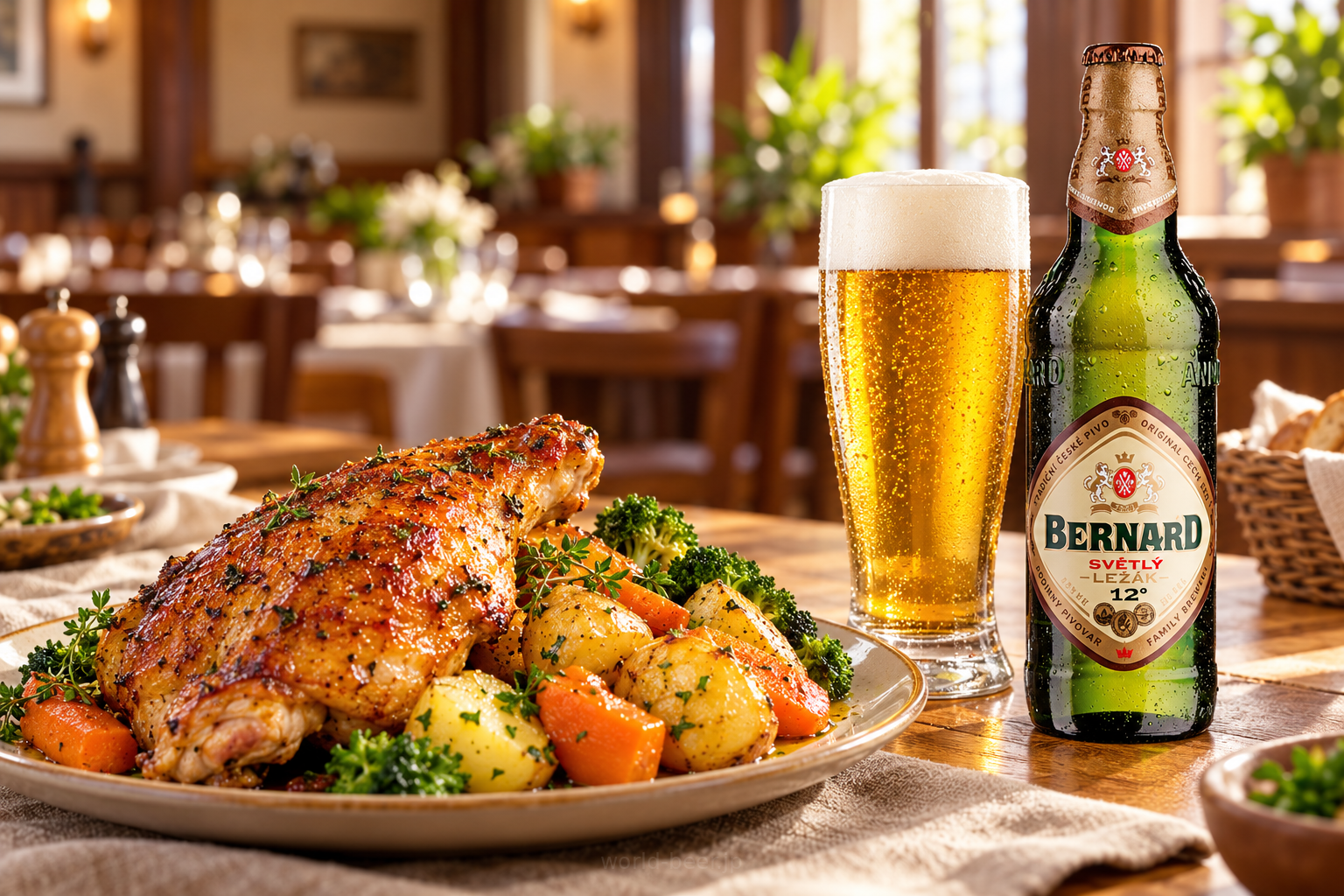 ビールと料理の組み合わせ