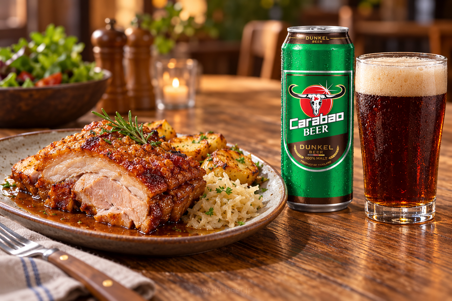 ビールと料理の組み合わせ