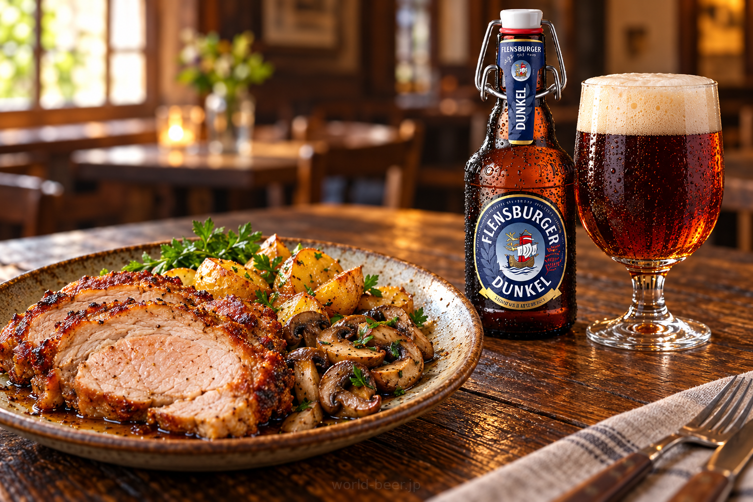 ビールと料理の組み合わせ
