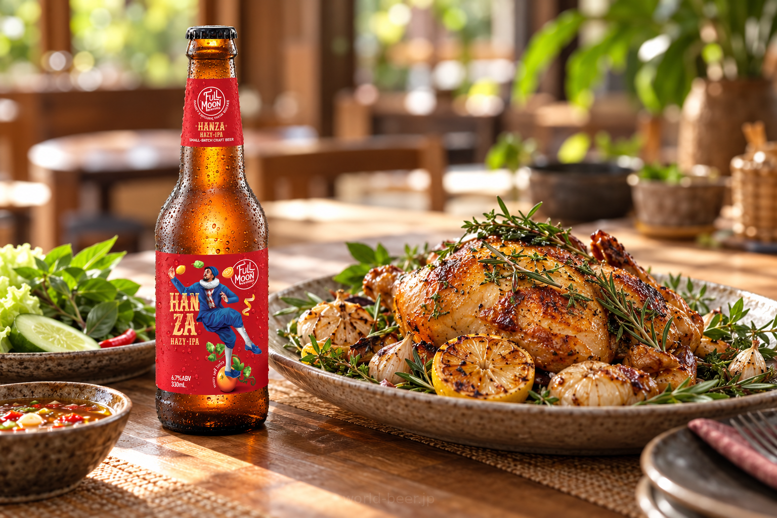 ビールと料理の組み合わせ