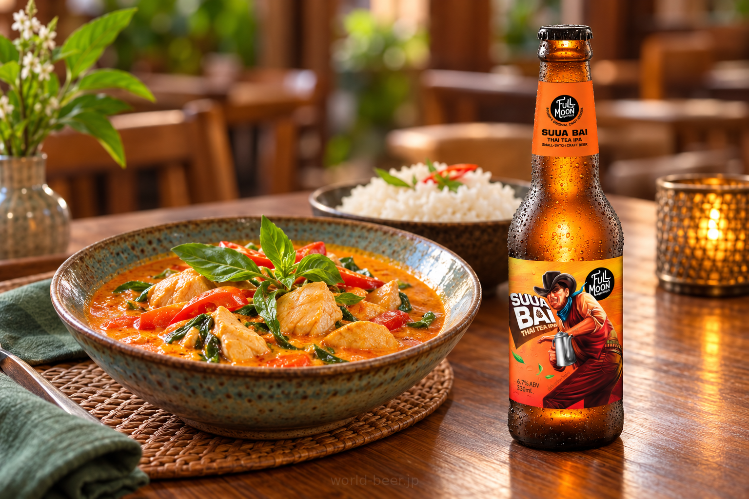 ビールと料理の組み合わせ