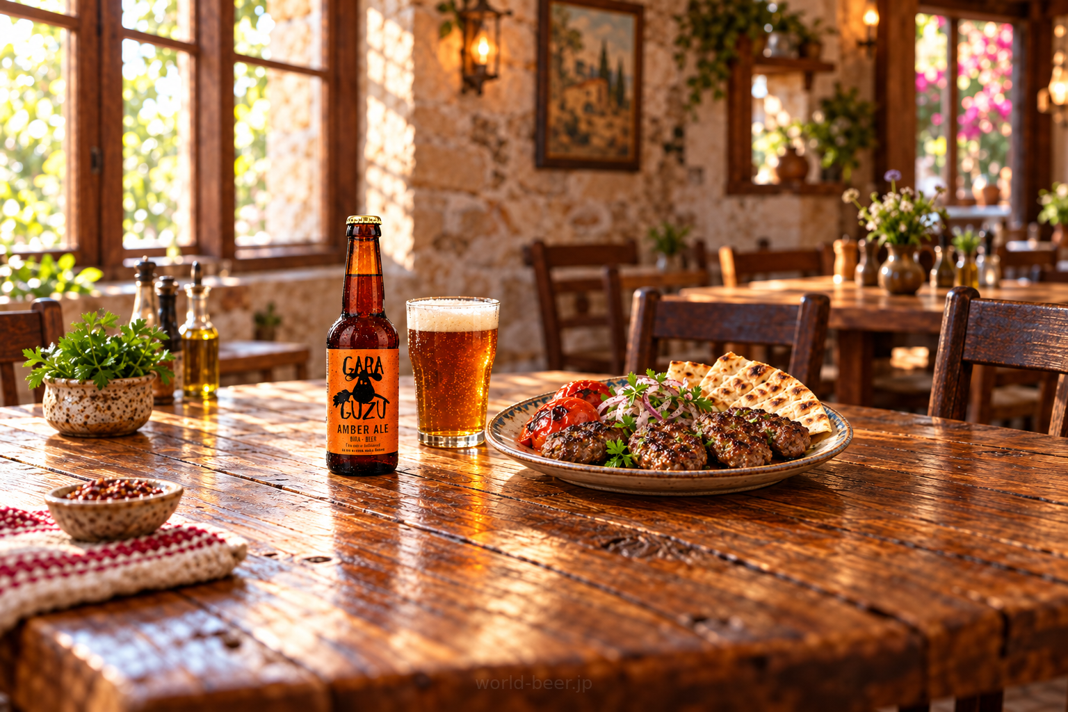 ビールと料理の組み合わせ