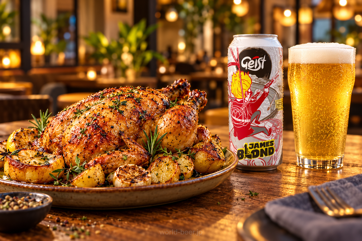 ビールと料理の組み合わせ