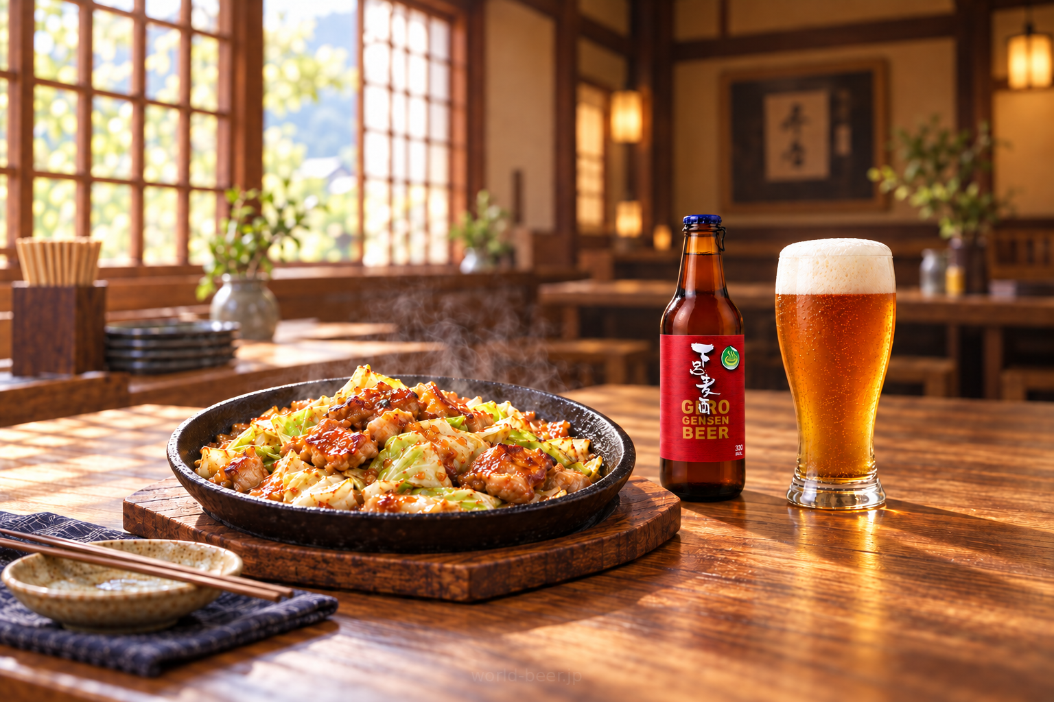 ビールと料理の組み合わせ