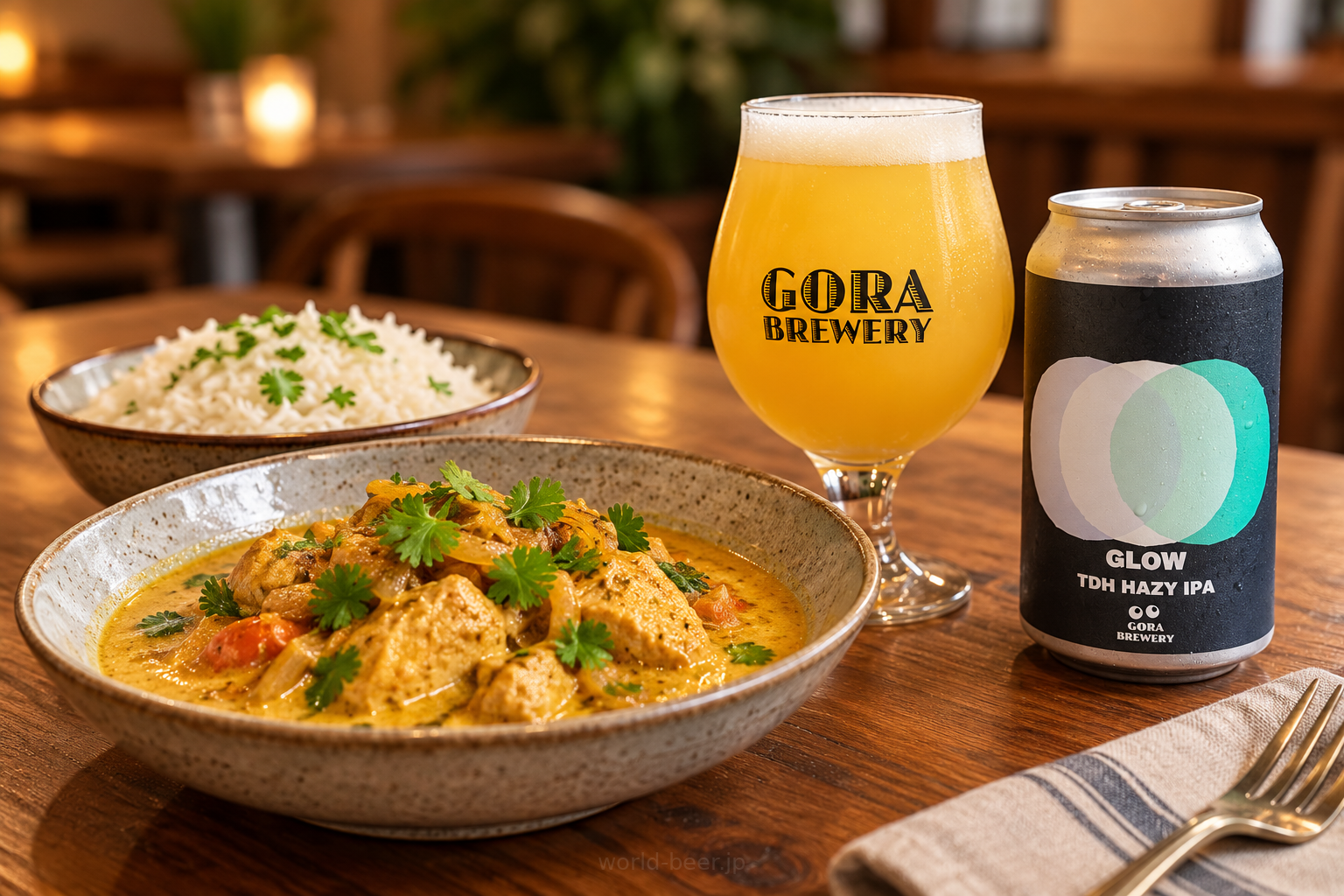 ビールと料理の組み合わせ