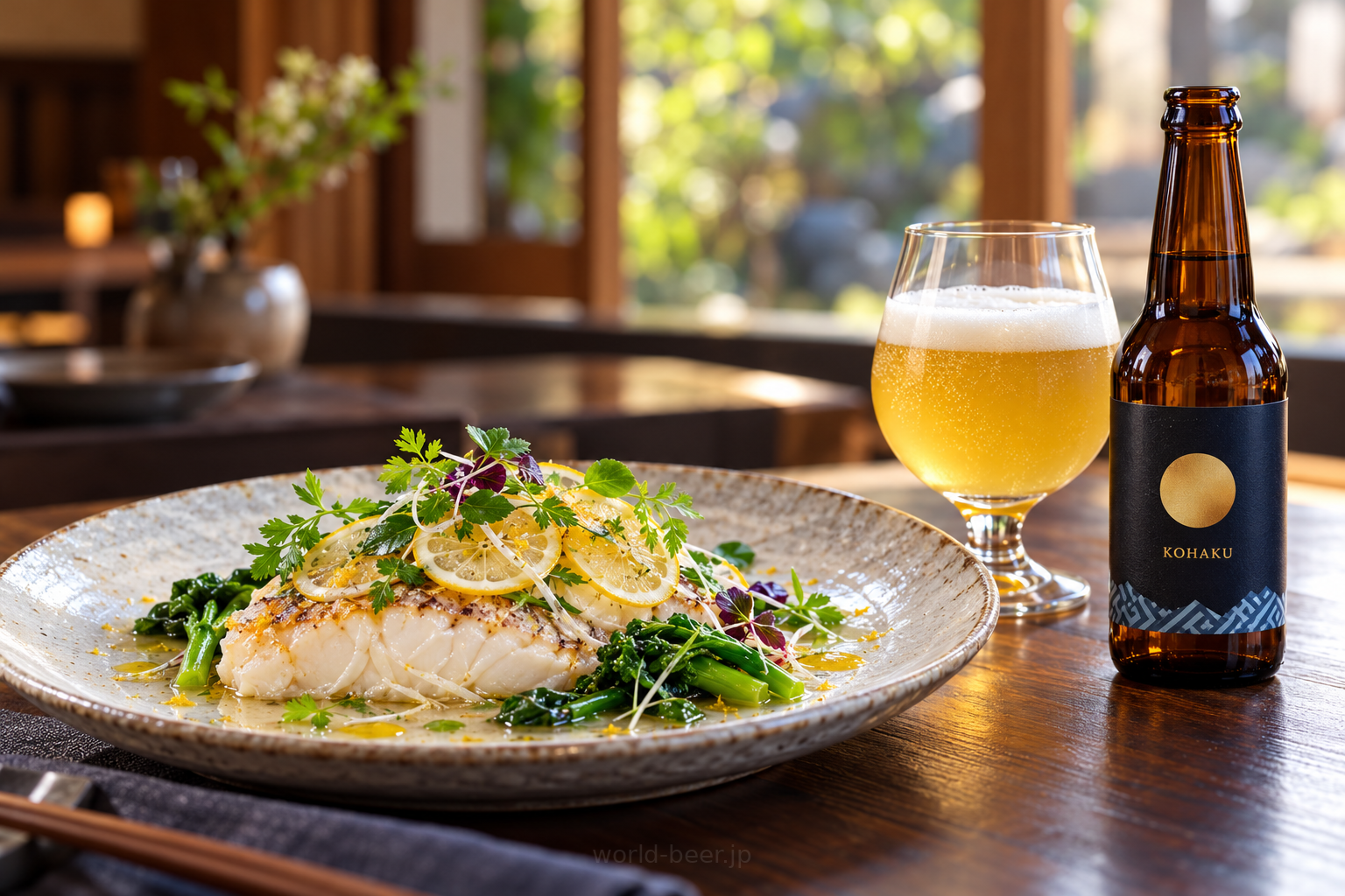 ビールと料理の組み合わせ