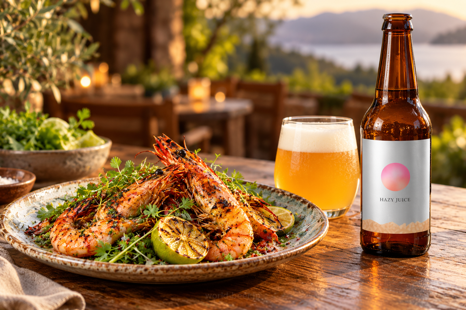 ビールと料理の組み合わせ