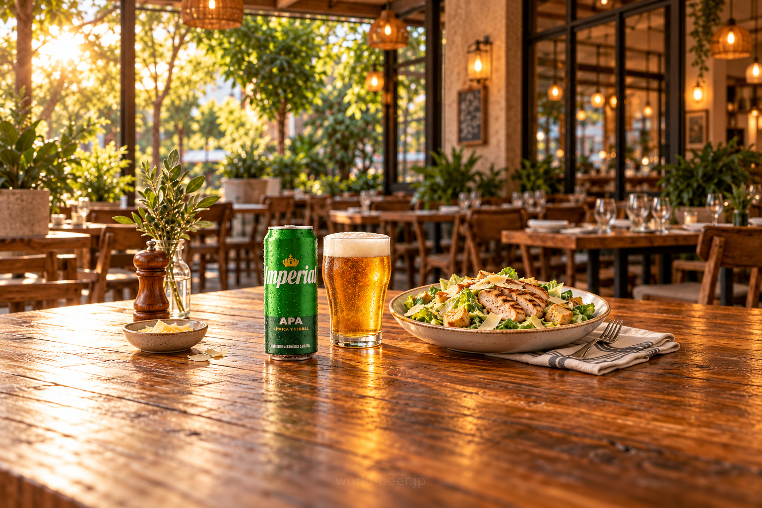 ビールと料理の組み合わせ