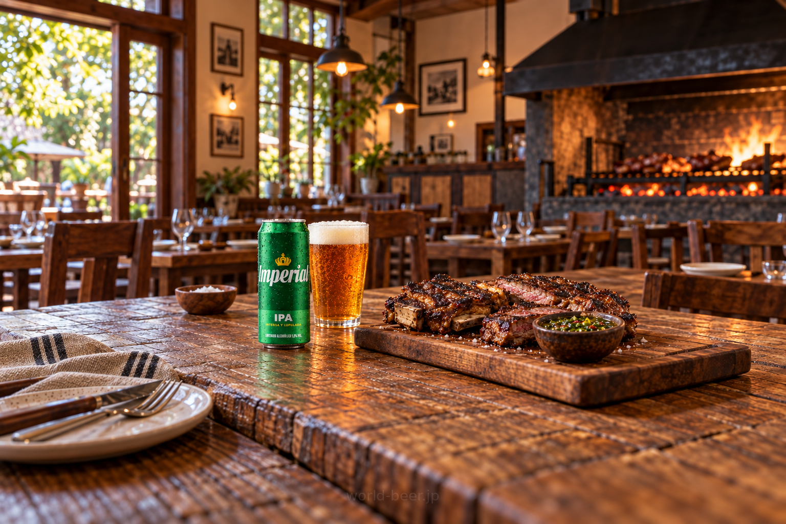 ビールと料理の組み合わせ