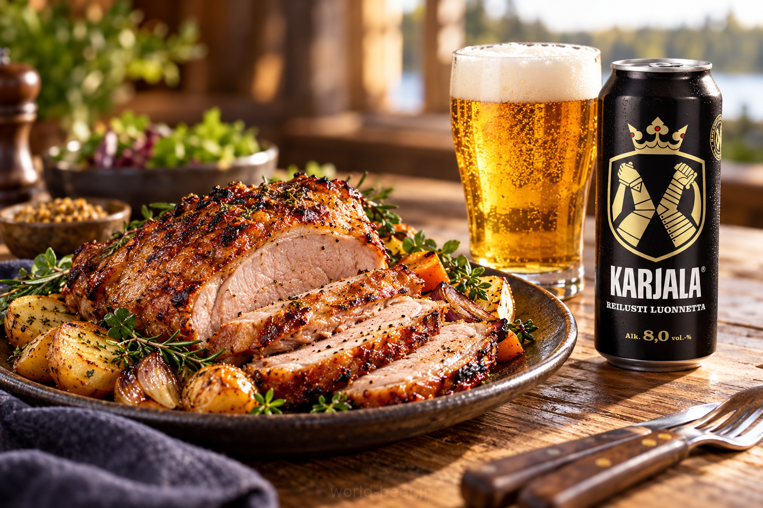 ビールと料理の組み合わせ