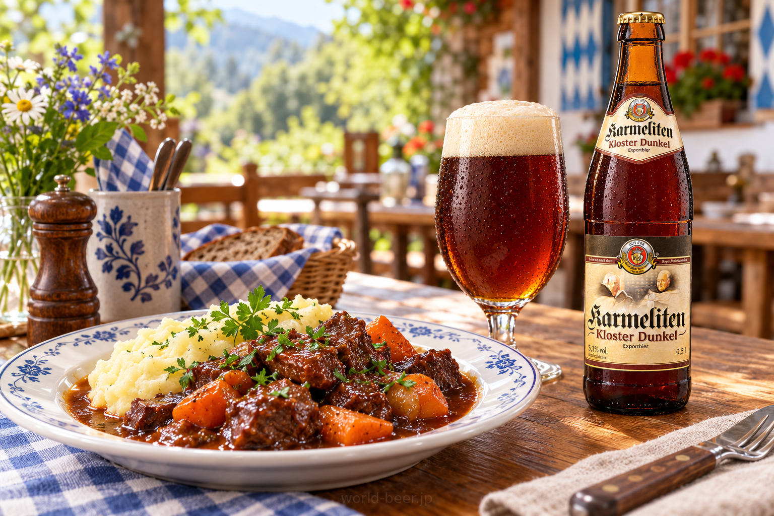 ビールと料理の組み合わせ