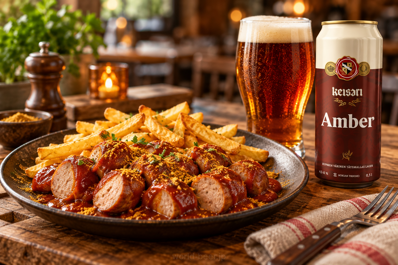 ビールと料理の組み合わせ