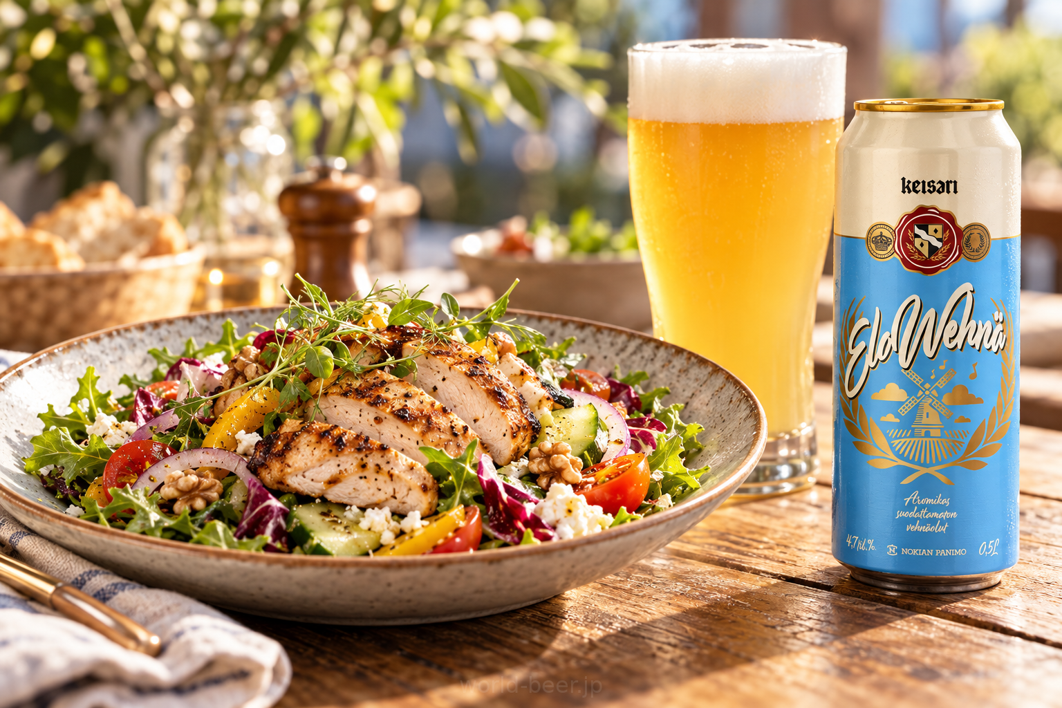 ビールと料理の組み合わせ