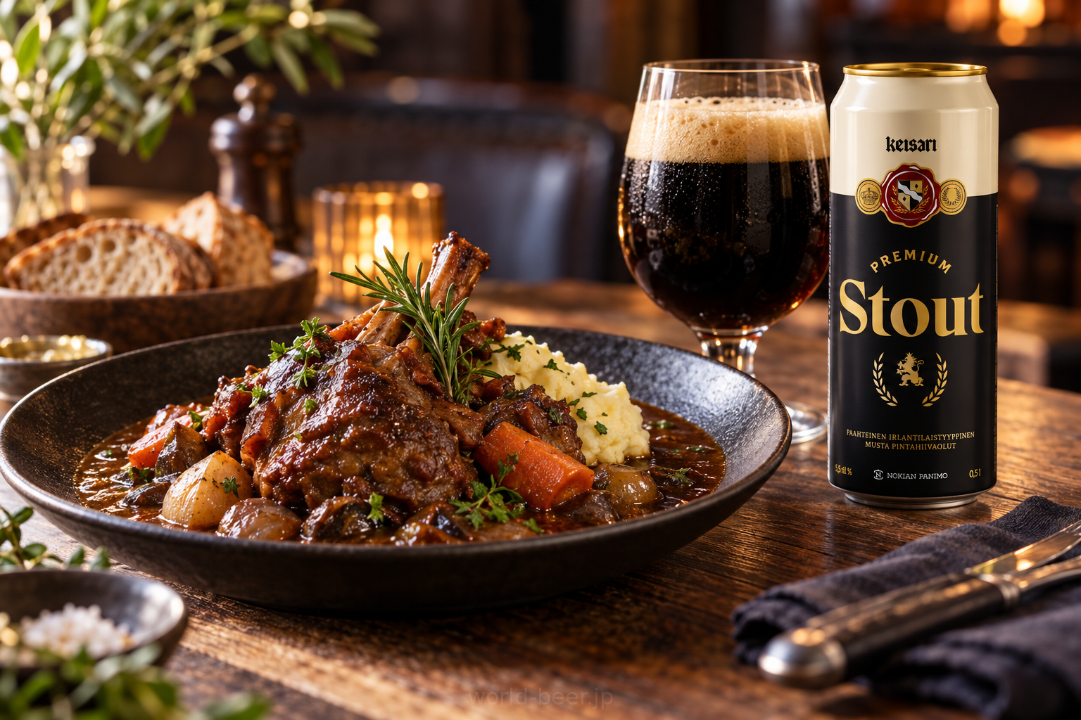 ビールと料理の組み合わせ