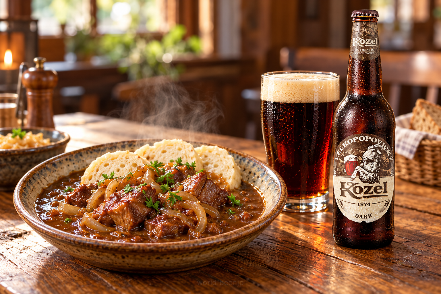 ビールと料理の組み合わせ