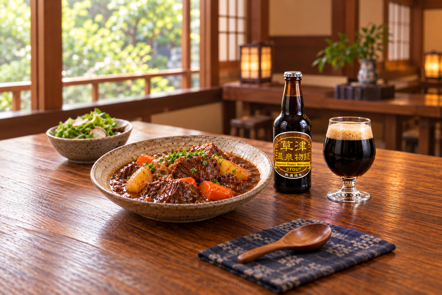 ビールと料理の組み合わせ