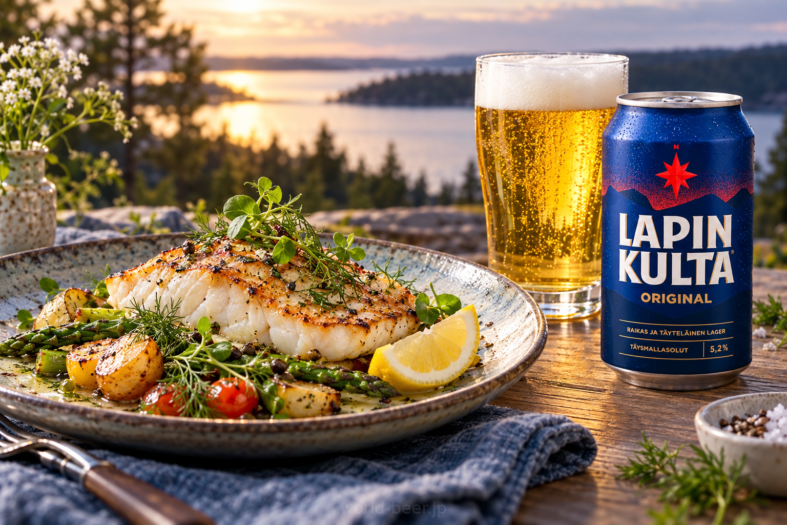 ビールと料理の組み合わせ