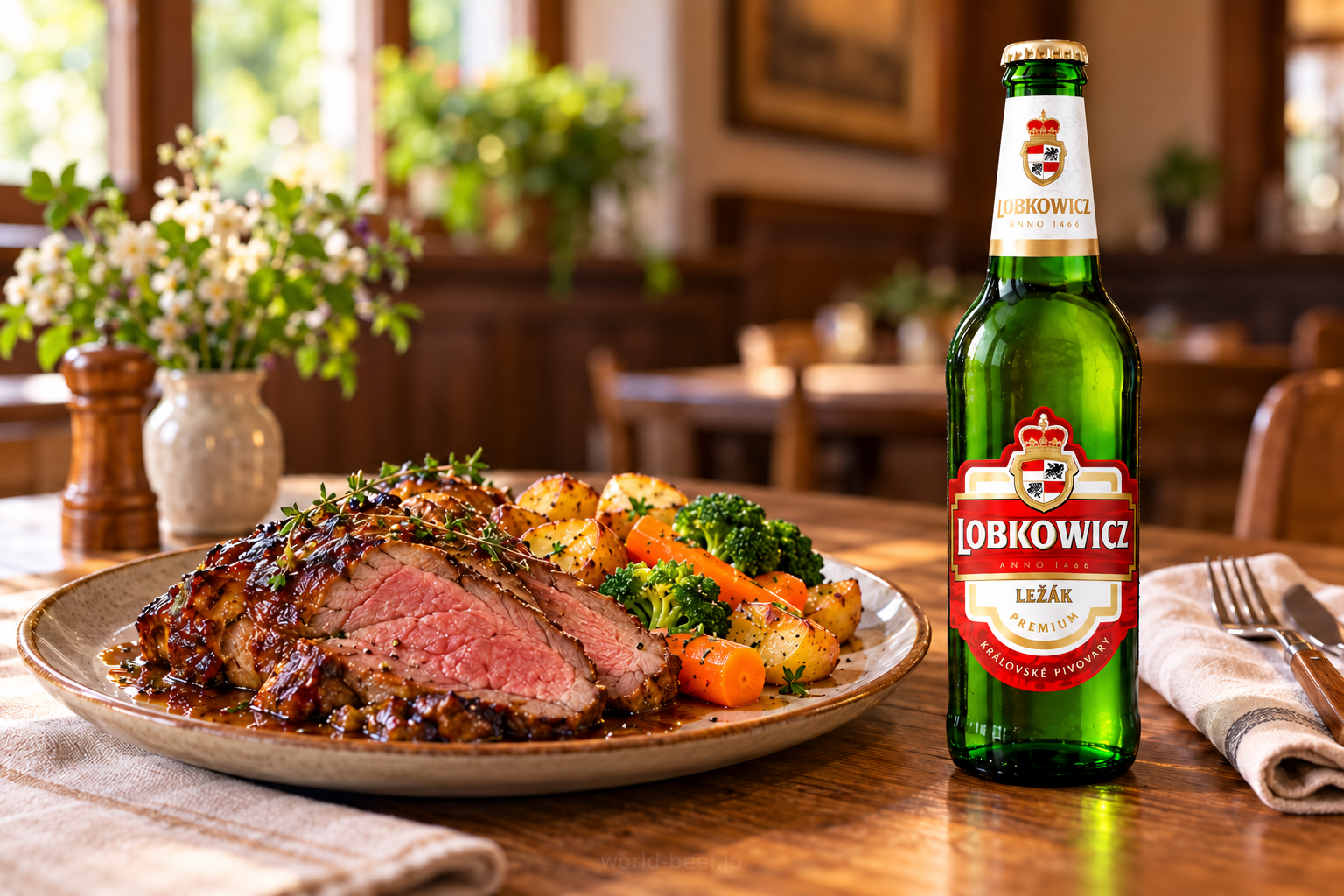 ビールと料理の組み合わせ