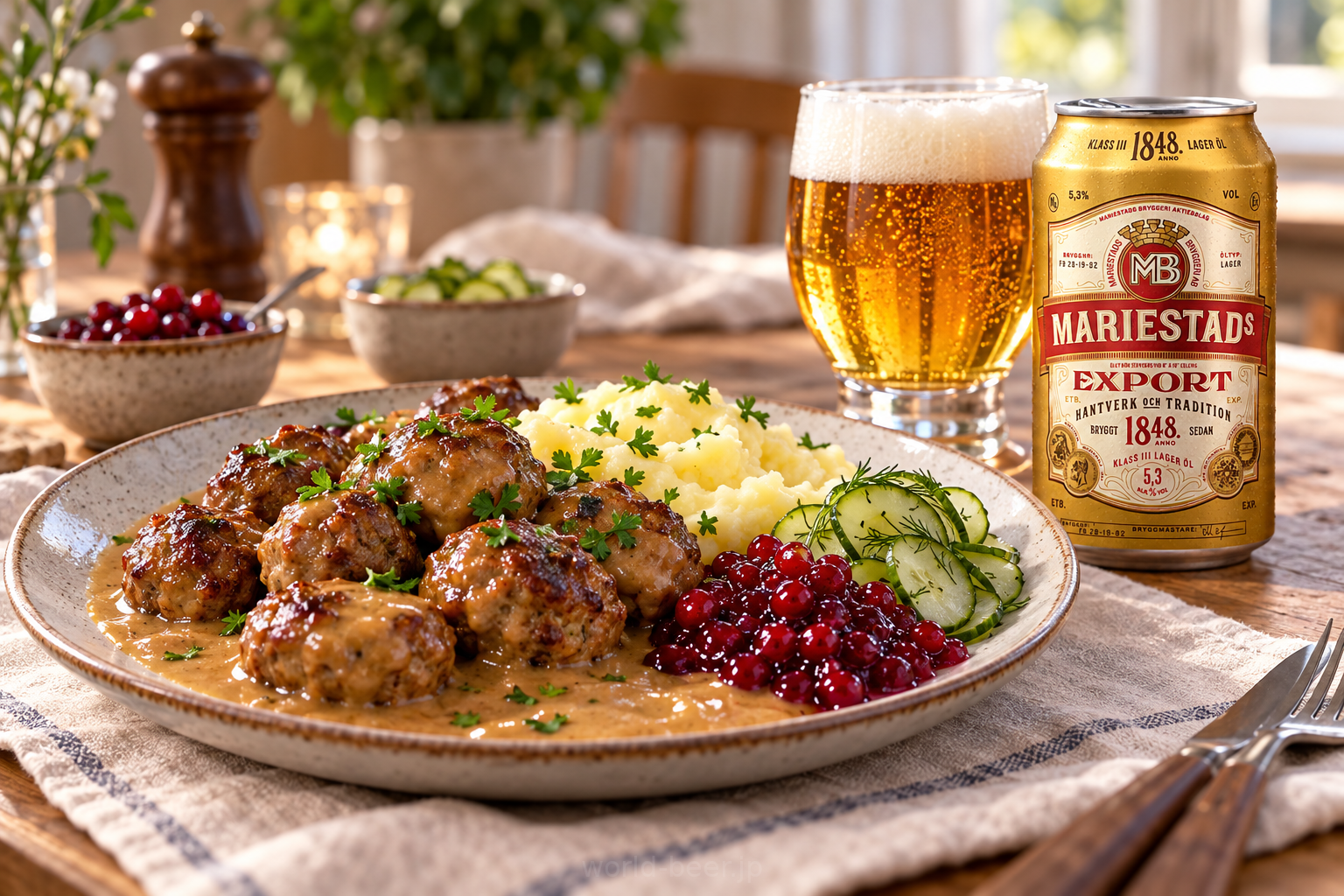 ビールと料理の組み合わせ