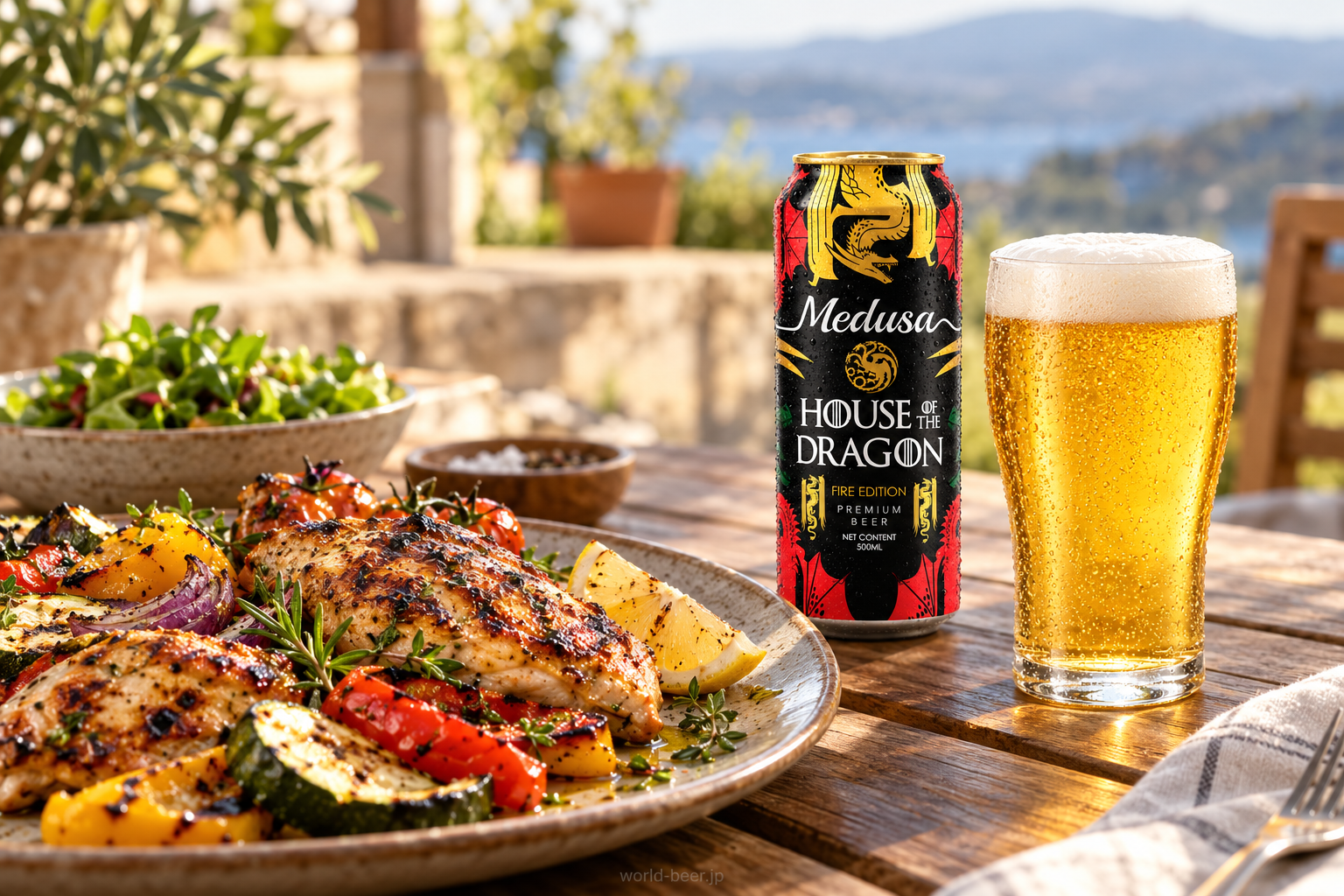ビールと料理の組み合わせ