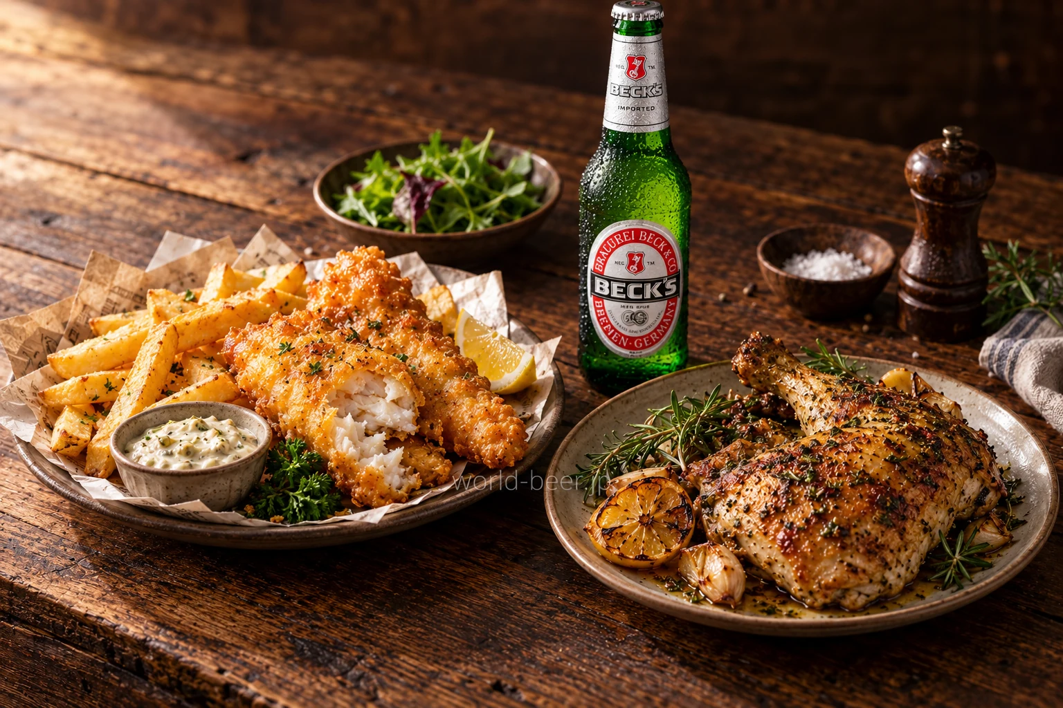 ビールと料理の組み合わせ