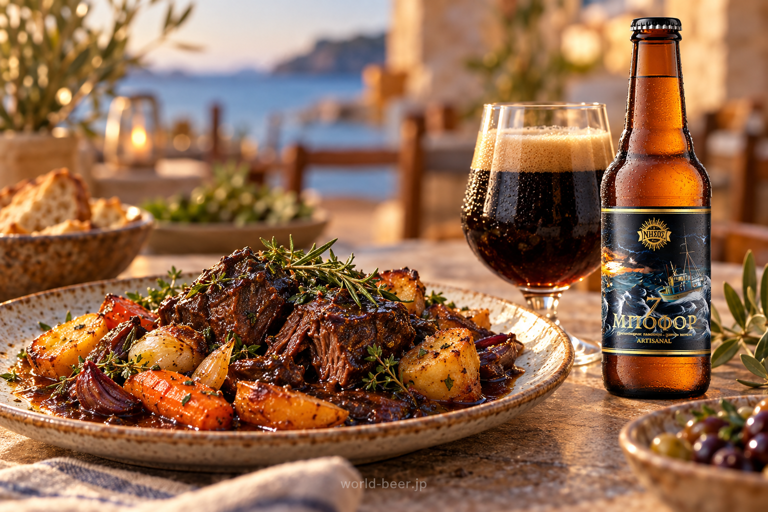 ビールと料理の組み合わせ