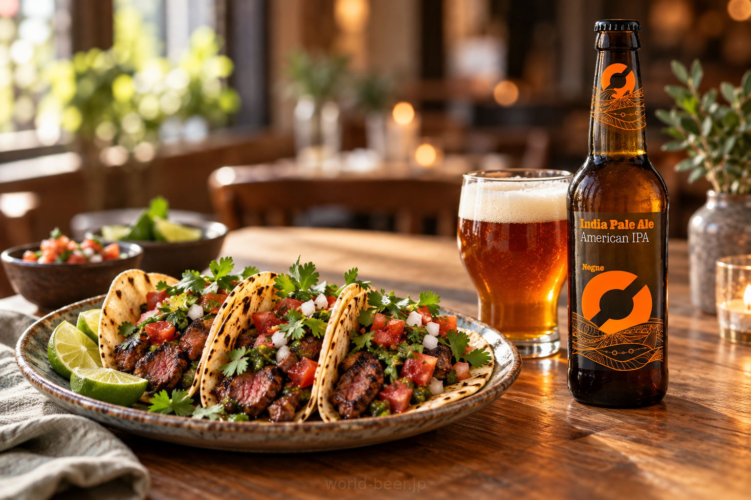 ビールと料理の組み合わせ