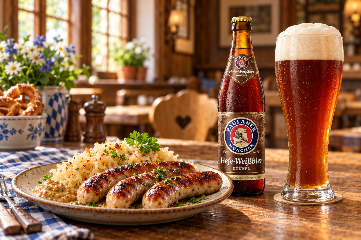 ビールと料理の組み合わせ