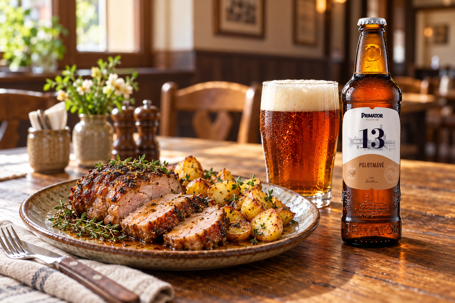 ビールと料理の組み合わせ
