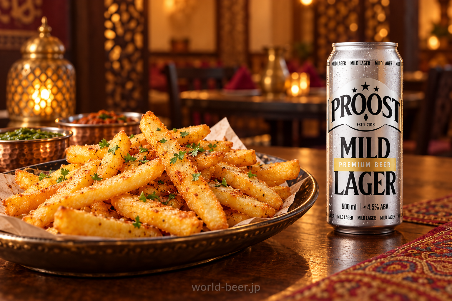 ビールと料理の組み合わせ