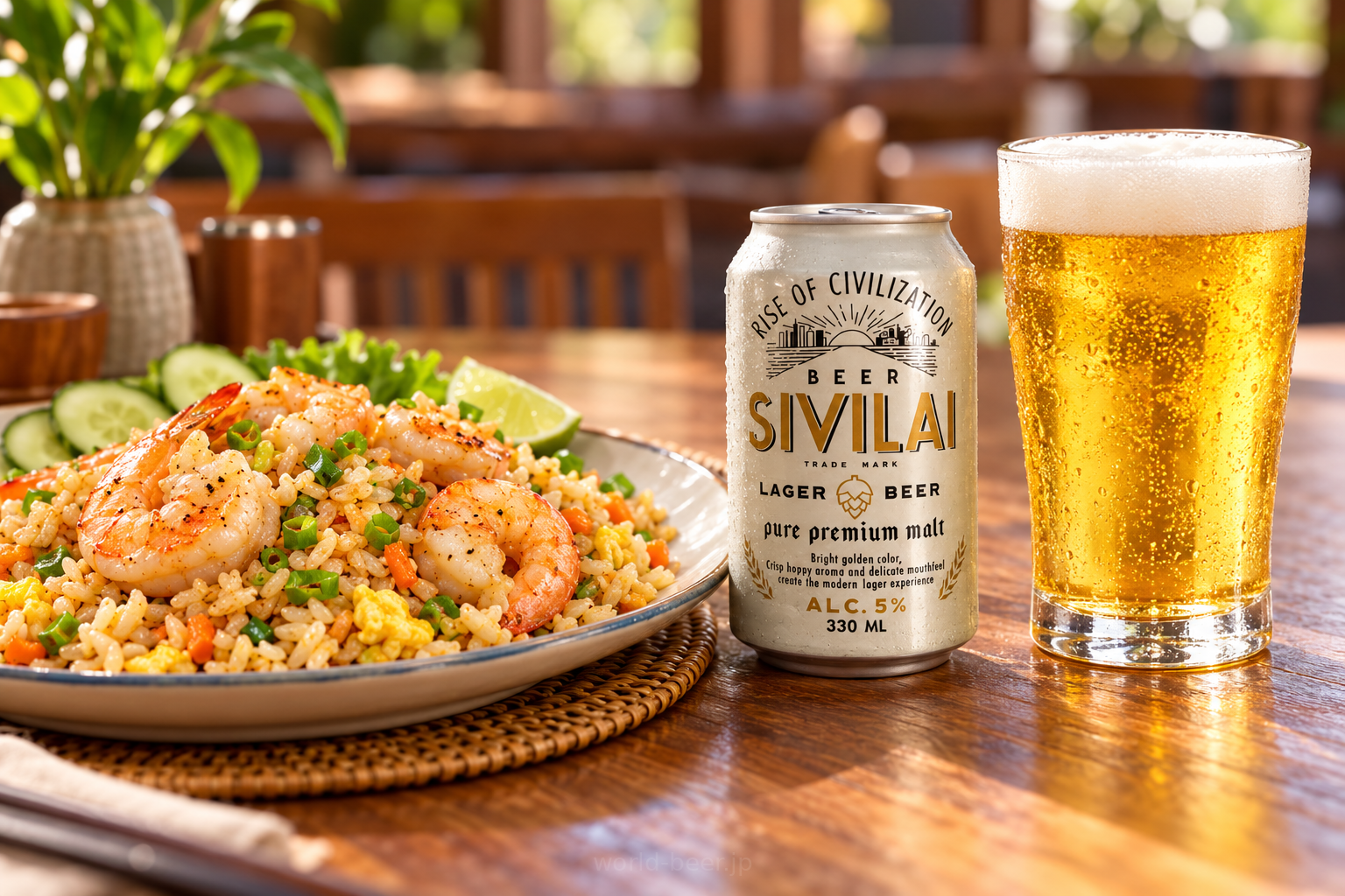 ビールと料理の組み合わせ