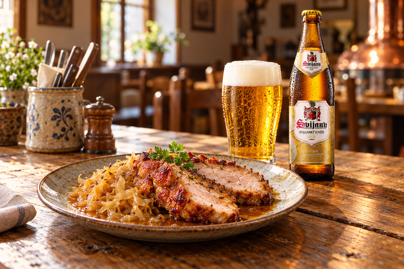 ビールと料理の組み合わせ