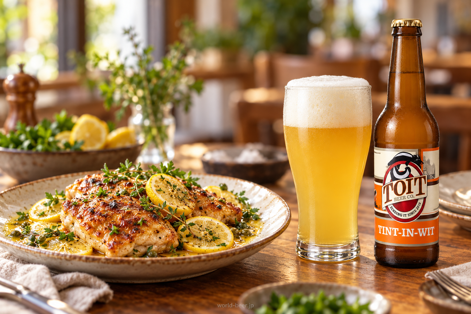 ビールと料理の組み合わせ