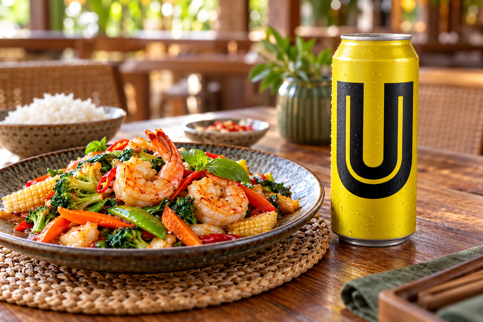 ビールと料理の組み合わせ