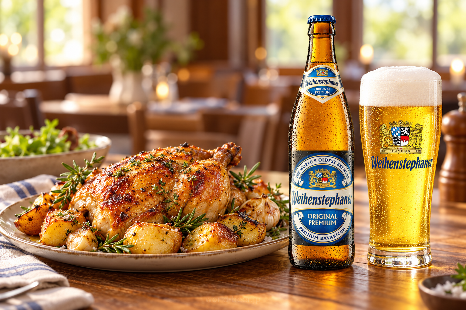 ビールと料理の組み合わせ