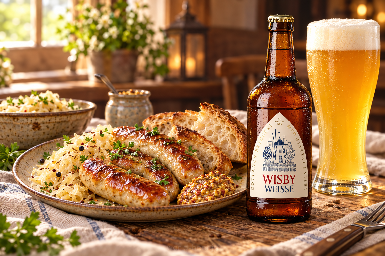 ビールと料理の組み合わせ