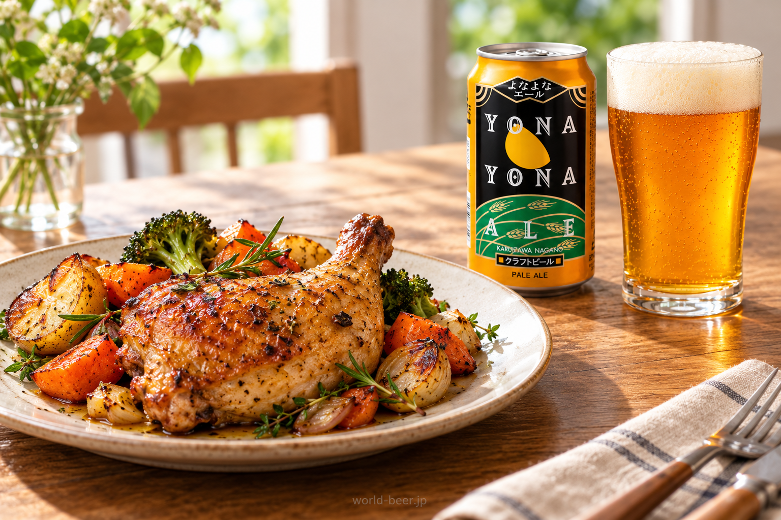 ビールと料理の組み合わせ