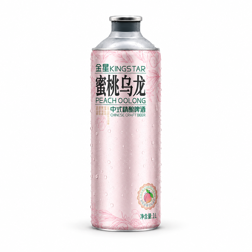 金星 蜜桃ウーロンの缶（生成イメージ）