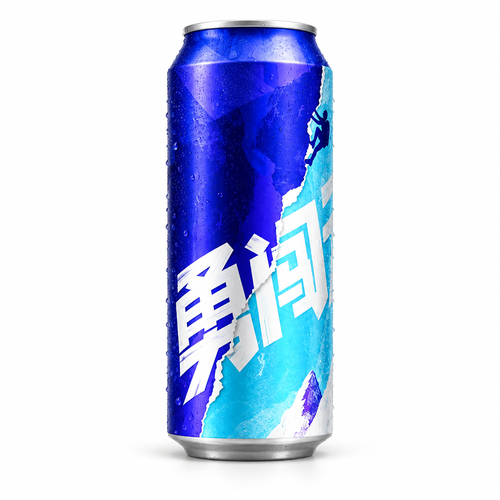 雪花 勇闖天涯の缶(生成イメージ)
