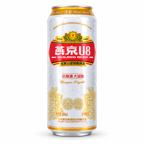 燕京ユーエイトの缶(生成イメージ)