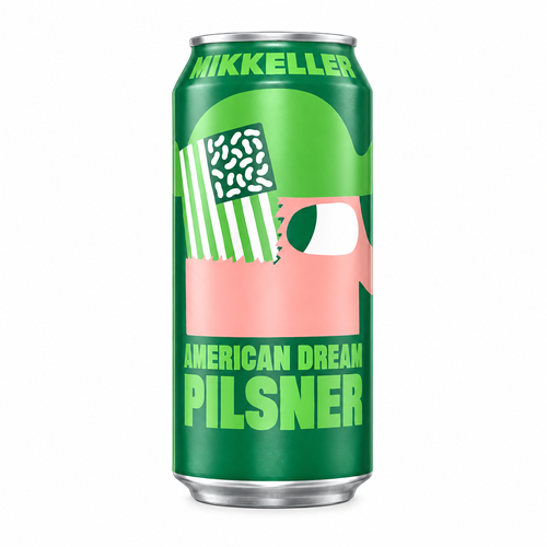 ミッケラー アメリカンドリーム ピルスナーの缶（生成イメージ）