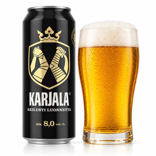 カルヤラ 8.0%の缶