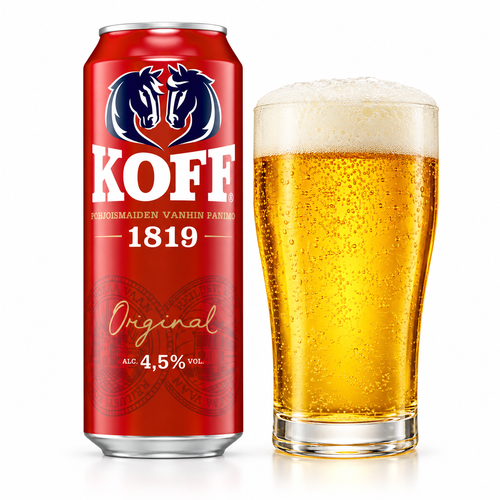 コフ ラガー 4.5%の缶